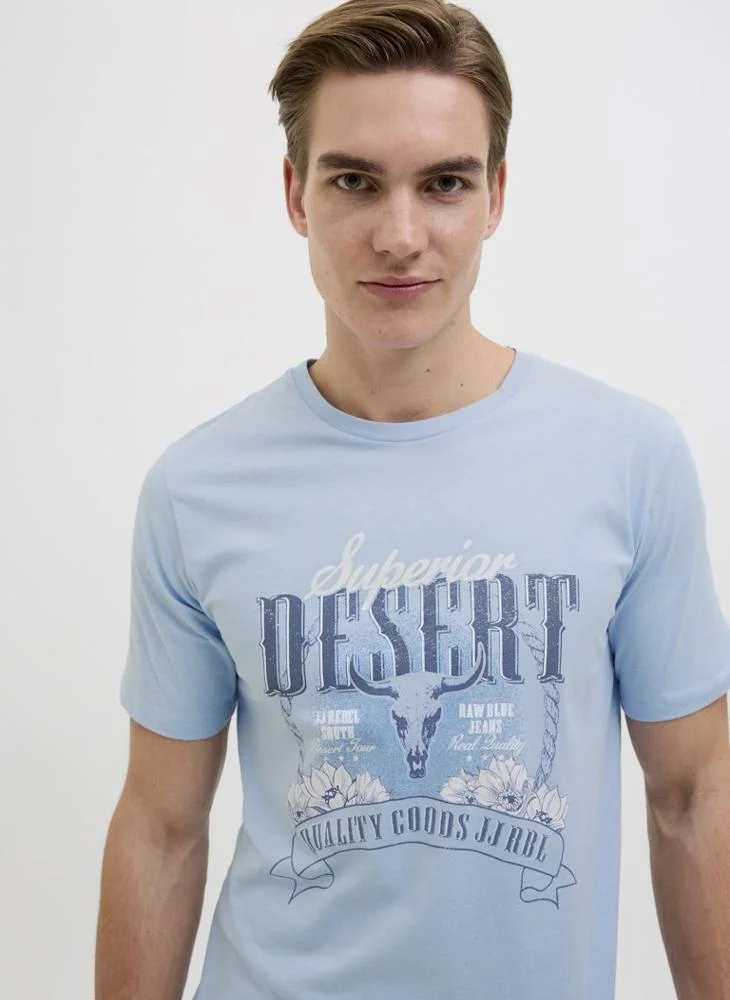JJ Rebel Graphic Short Sleeve Crew Neck T-Shirt