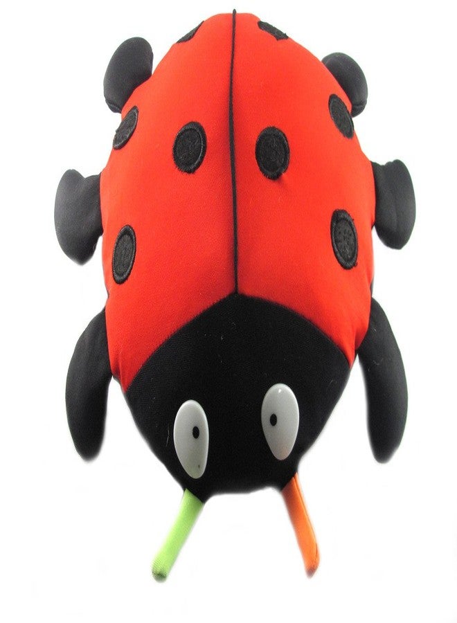 Tickles Beetle Stuffed Soft Plush Animal Toy for Kids Room (Size: 19 cm Color: Red) - Image 1