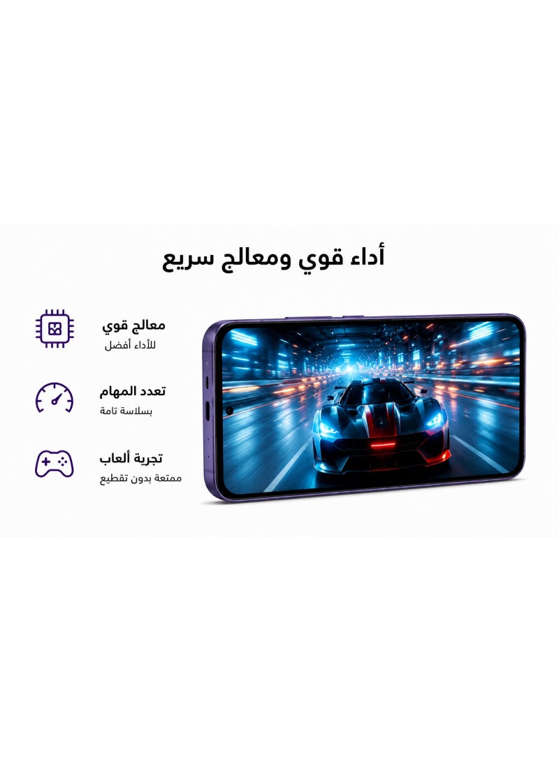  تكنو سكاي هاتف ذكي تكنو سكاي S26 ultra 5G  ثنائي الشريحة بطارية 6000mAh بنفسجي الدفع الإلكتروني (NFC) - Image 4