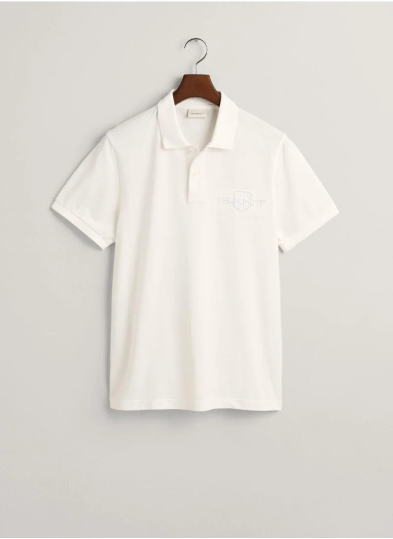 GANT Gant Tonal Shield Polo Shirt