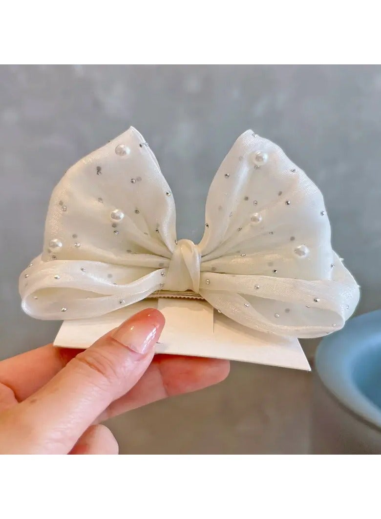 Goolsky مشبك شعر أنيق 5.31" مزين بالأقراط الاصطناعية والخرز - مثالي للاستخدام اليومي وحفلات, هدية مثالية للنساء والفتيات, مشابك شعر لطيفة, ثلاثية الأبعاد, ماسية, ترفيهية - Image 5