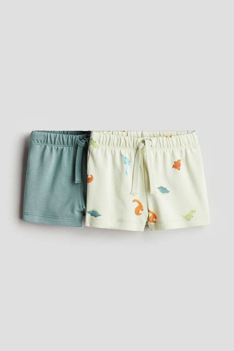 H&M 2-pack cotton shorts