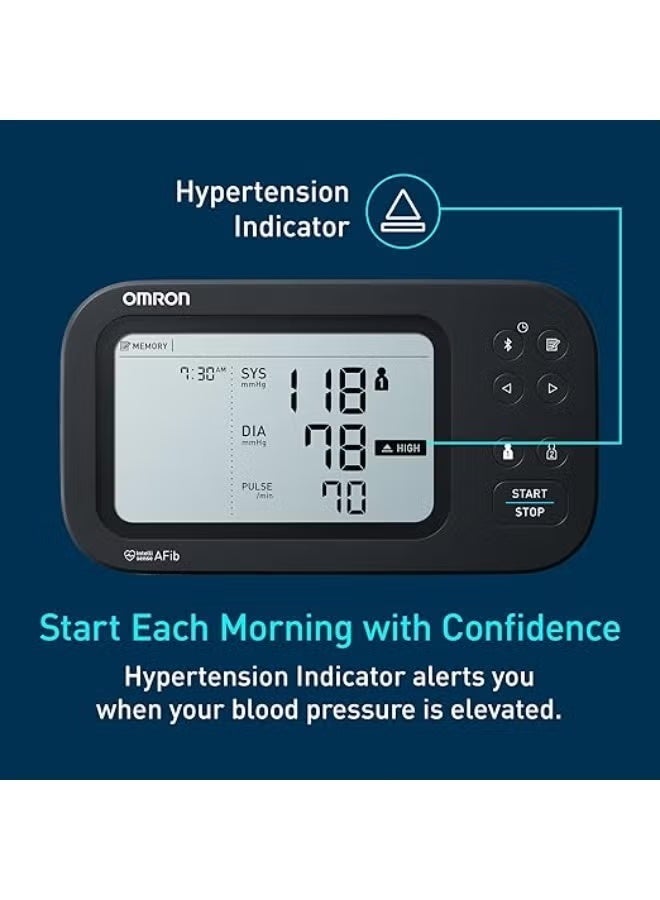 Omron Blood Pressure Monitor (7 Series) Original Wireless - 5-Year Warranty - High-Quality Materials with Mobile Connectivity and Superior Medical Accuracy - Image 4