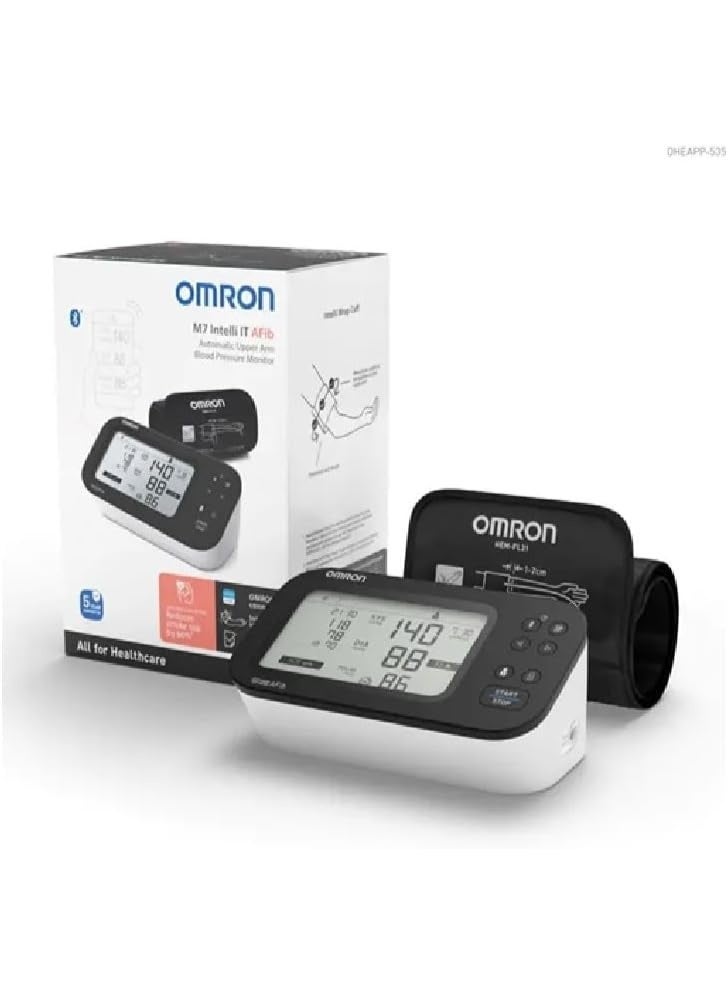 Omron Blood Pressure Monitor (7 Series) Original Wireless - 5-Year Warranty - High-Quality Materials with Mobile Connectivity and Superior Medical Accuracy - Image 1