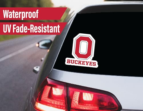PartyKandy OSU Stickers for Gift, Car, Water Bottle, Laptop, and Phone for Ohio State Football Fans and University Graduates (Ohio Buckeyes) - Image 4