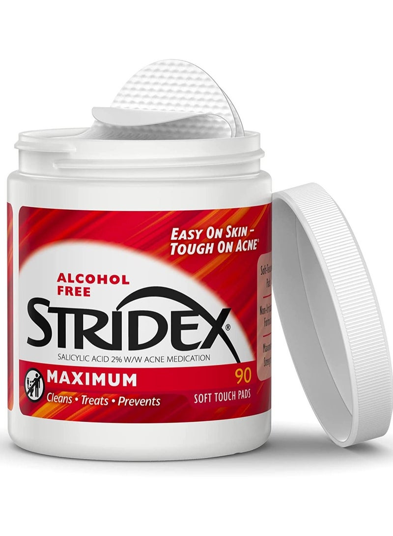 Stridex 90 PCS Medicated Soft Touch Pad - Image 1