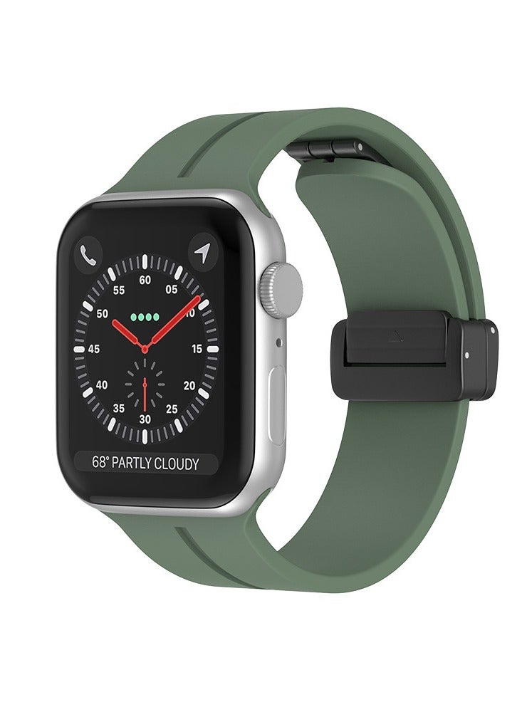 FITME Silicone Band With Folding Magnetic Clasp For Apple Watch 38/40/41mm - Image 1