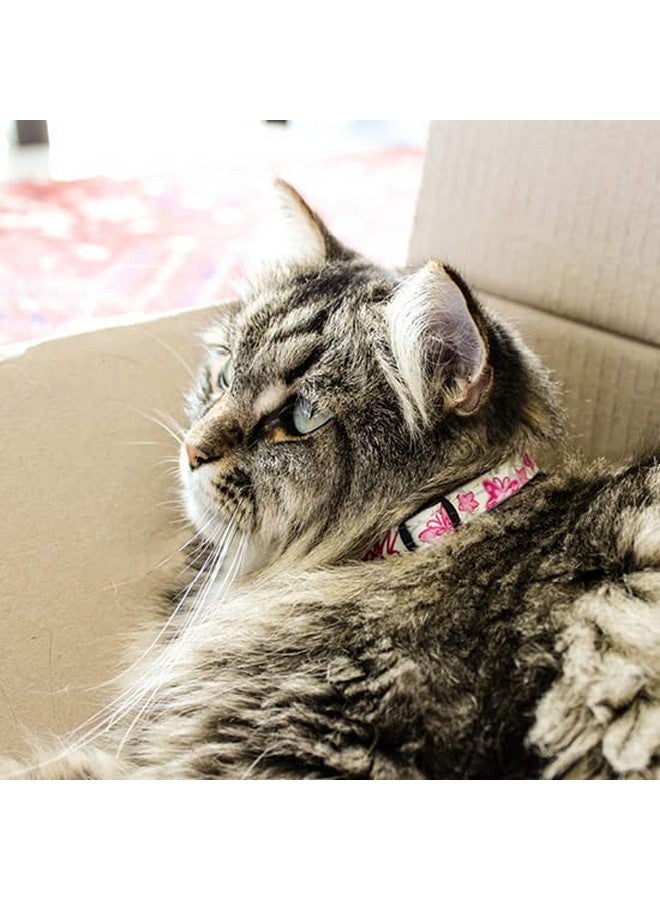 Rogz Glow In The Dark Reflective Cat Collar With Breakaway Clip And Removable Bell, Fully Adjustable To Fit Most Breeds, Jumping Black Cat Design - Image 5