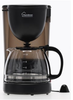 ماكينة صنع القهوة   1.25L 600W هوميترون - (HCM-001)  أسود