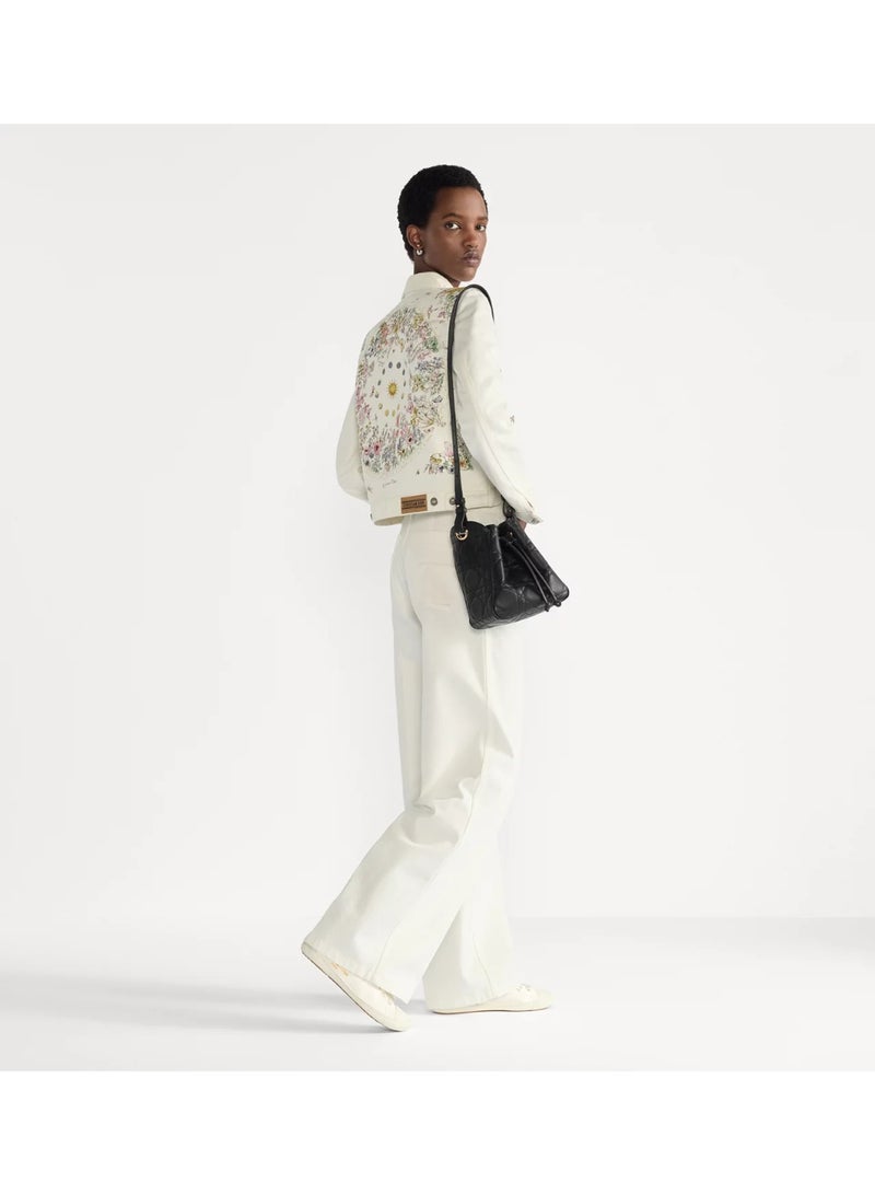 Dior Addict Small D-Motion rattan pattern bag - Image 2