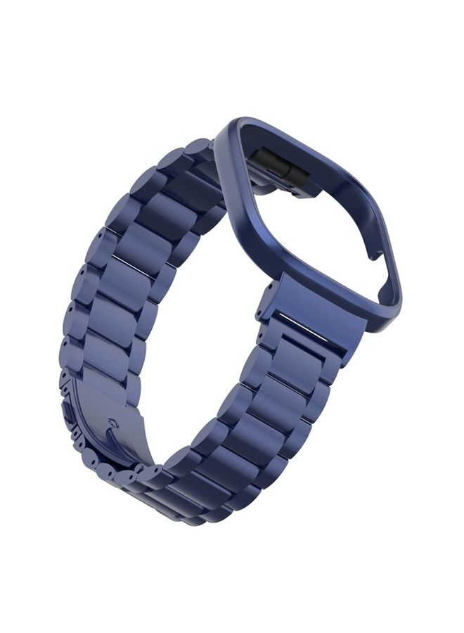 Hopmc For Redmi Watch 3 strap ladies men's Stainless Steel Classic Replacement Straps Band for Redmi Smartwatch 3 (Gray) - Image 2