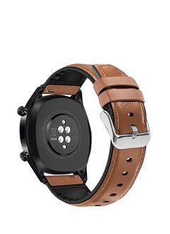 Watch Leather Bands Compatible with Huawei Watch GT3 Pro/GT3 46mm/GT Runner/Watch 3 Pro/Watch 3 Wristband Strap Replacement Bracelet for Huawei GT 3 46mm/GT 2 Pro Smartwatch Accessories  - Image 1