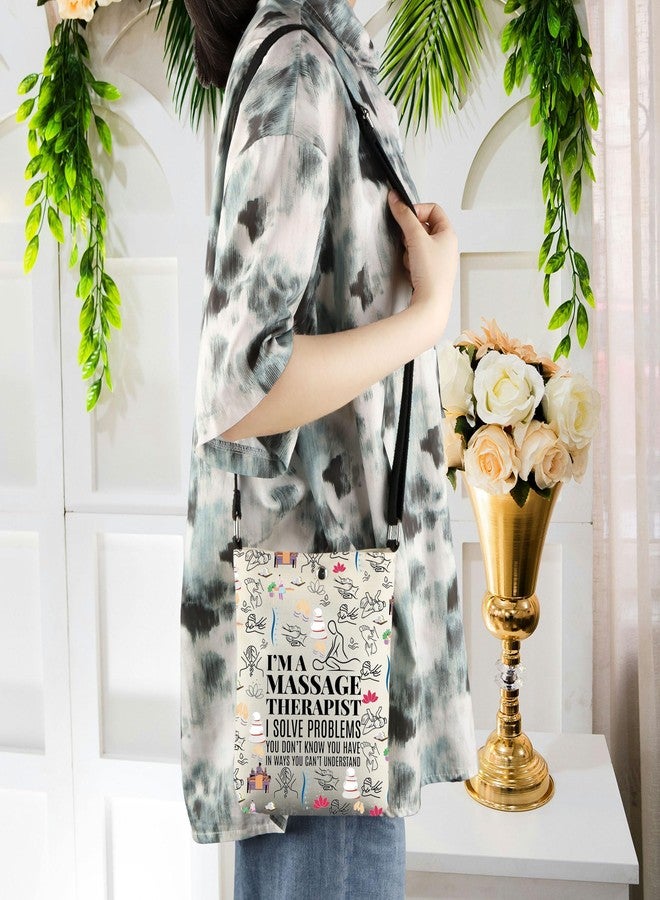 WCGXKO Massage Therapist Appreciation Gift Massage Teacher Student Gift Massage Therapy Graduation Crossbody Body (Massage Cro) - Image 4