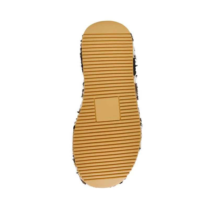 Steve Madden  Decor Black Women's Wedge Sandals for Women | Best Price UAE
