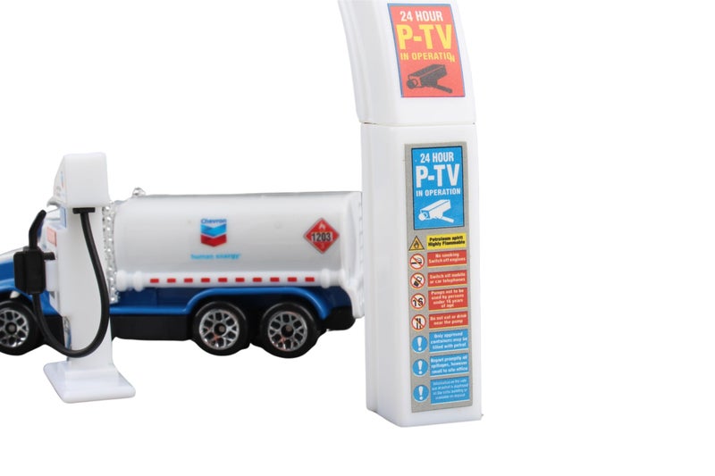 Daron مجموعة لعب محطة وقود دارون شيفرون - Image 4