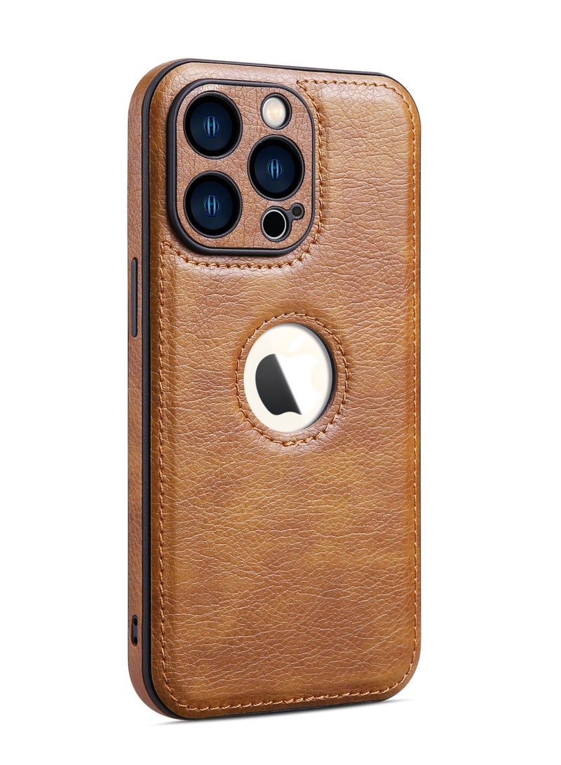 Suteni Back Cover Leather Camera Protective Mobile Phone Case for iPhone
