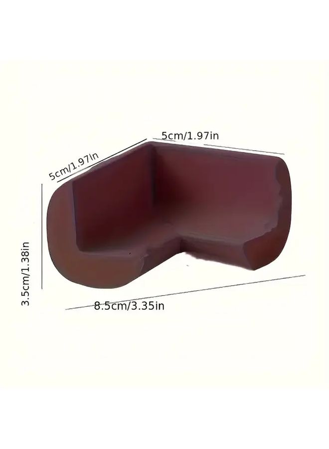 10pcs Black Soft Foam Anti Collision Corner Edge Protectors For Furniture Tables Cabinets - Image 2