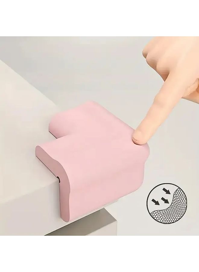 10pcs Black Soft Foam Anti Collision Corner Edge Protectors For Furniture Tables Cabinets - Image 3