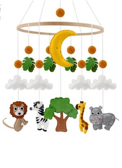 Generic Baby Crib Bed Nursery Mobile Wall Hanging Decor Baby Bed Mobile for Infants Ceiling Mobile Cute and Adorable Hanging Decorations Zoo  - Image 1