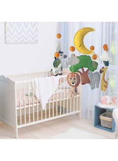 Generic Baby Crib Bed Nursery Mobile Wall Hanging Decor Baby Bed Mobile for Infants Ceiling Mobile Cute and Adorable Hanging Decorations Zoo  - Image 5