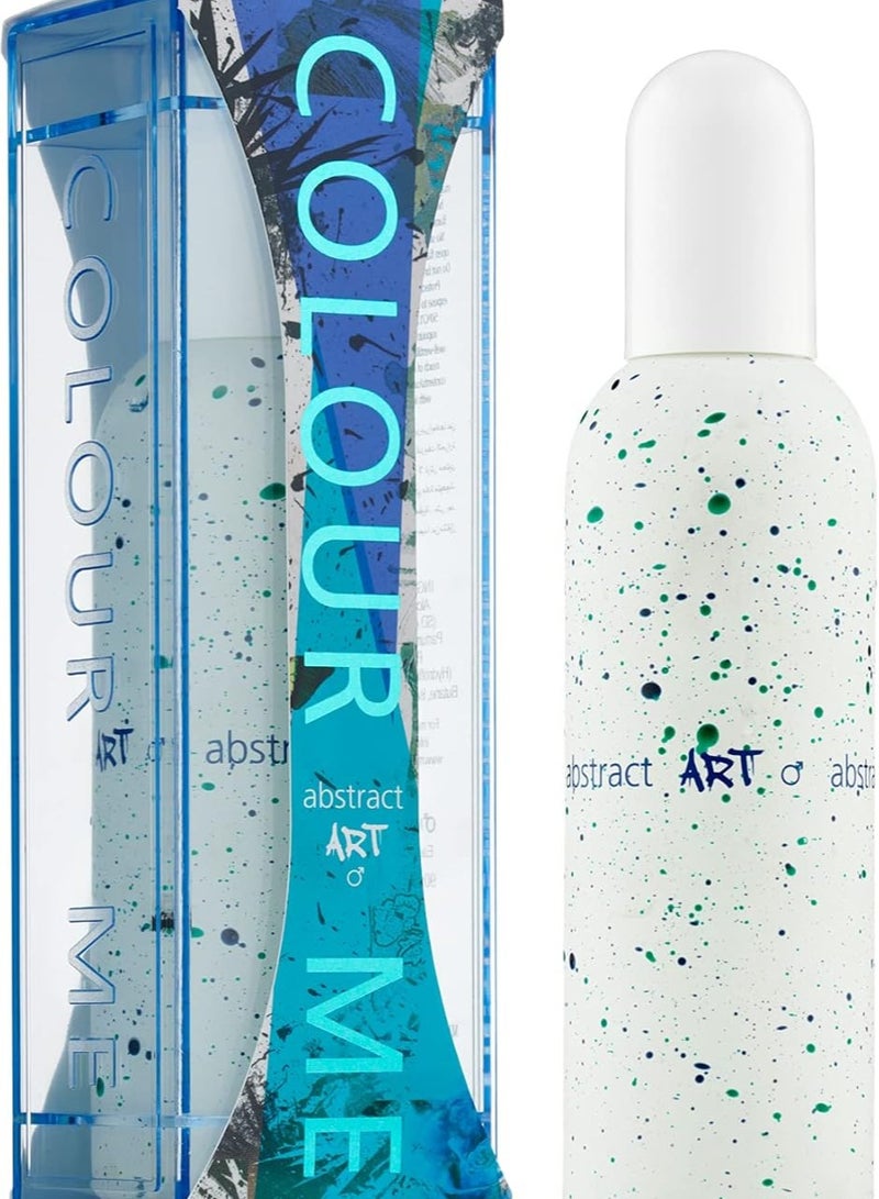 Colour Me Abstract Art - Fragrance for Men - 90ml Eau de Parfum, by Milton-Lloyd - Image 1
