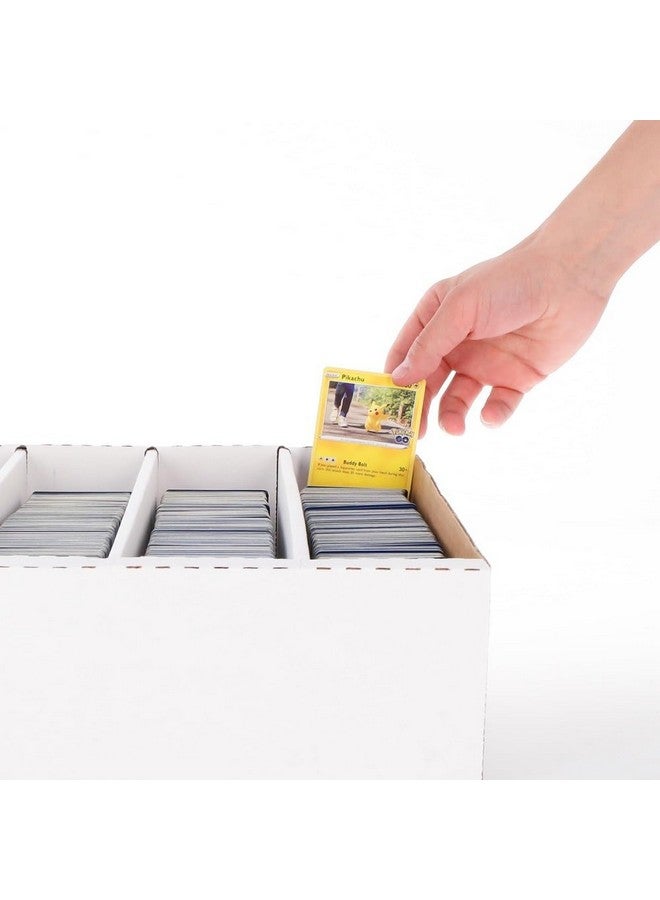 BCW Super Monster 5 Row Trading Card Storage Box | Holds 5000 Standard Trading Cards & 7000 Gaming Cards | Card Storage Box for Sports/Trading Cards - Image 5