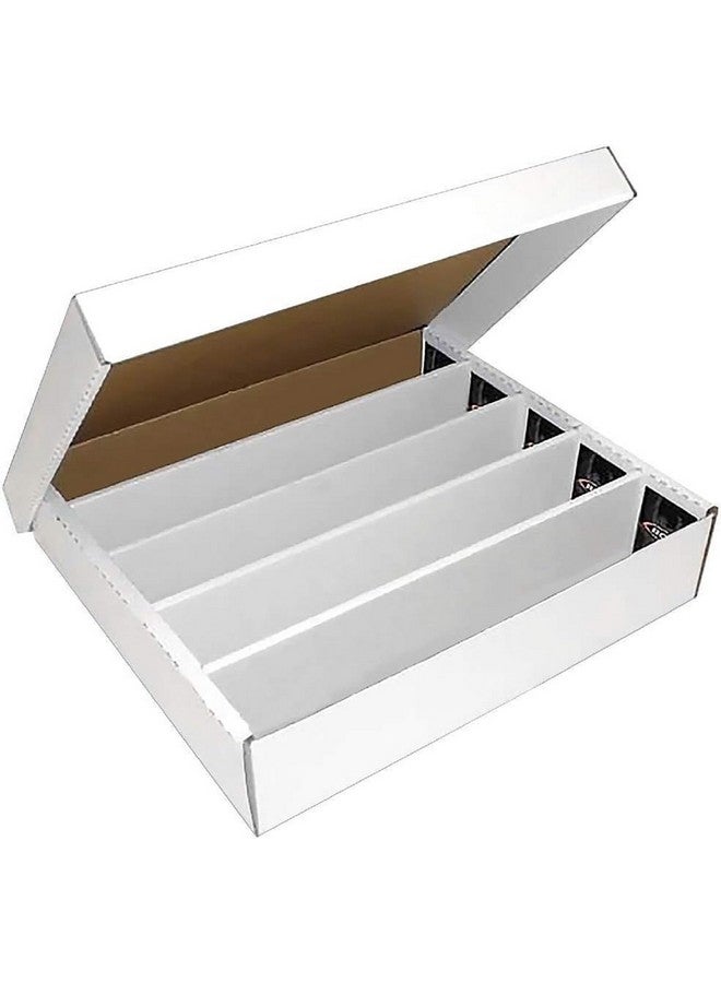 BCW Super Monster 5 Row Trading Card Storage Box | Holds 5000 Standard Trading Cards & 7000 Gaming Cards | Card Storage Box for Sports/Trading Cards - Image 1