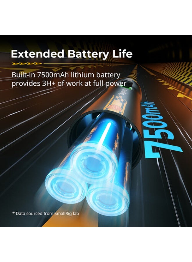 SmallRig RF 10C Portable Focusable LED Video Light "BumbleBee Edition" 5512 - Image 4