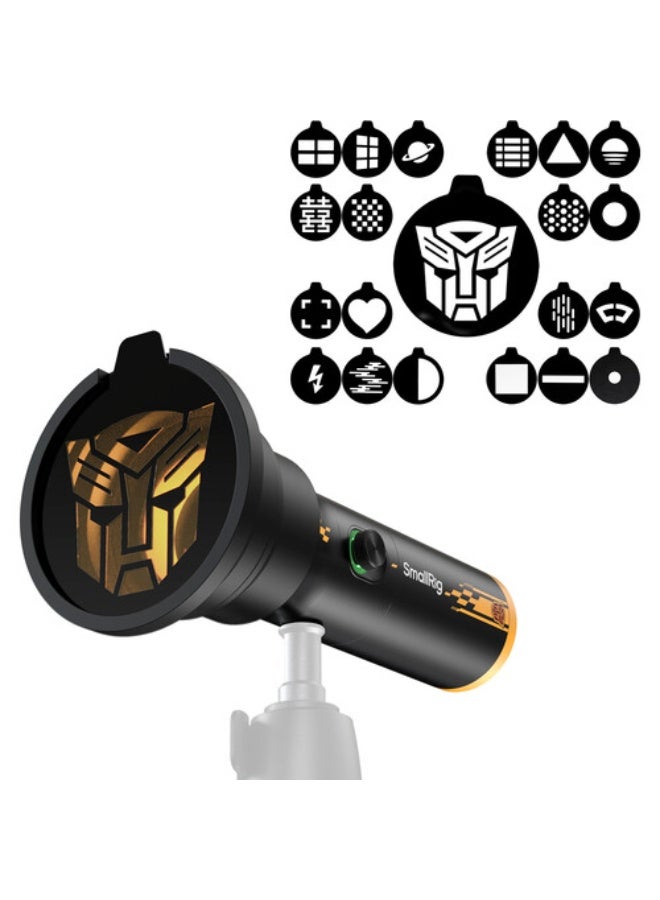 SmallRig RF 10C Portable Focusable LED Video Light "BumbleBee Edition" 5512 - Image 1