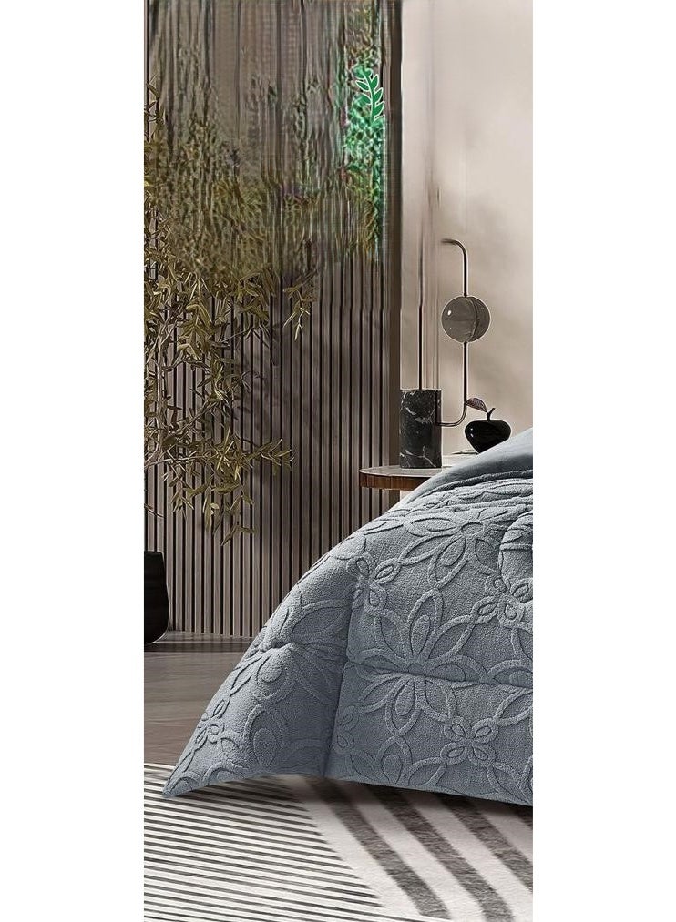 Horse Plain winter double Comforter set, embroidered to keep you warm on cold nights, size 240*260 cm - Image 2