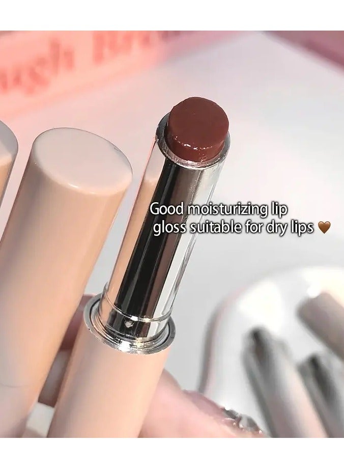 Gege bear ملمع شفاه صلب اختياري، ملمع شفاه خفيف للماء، مرآة، أحمر شفاه جيلي، ترطيب يومي، مكياج الشفاه، مستحضرات تجميل، هدايا عيد الحب - Image 3