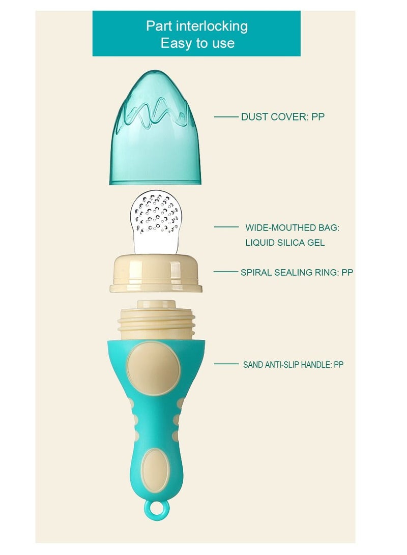 لوكو أداة للتغذية الفاكهة من السيليكون -3 قطعه - Image 3