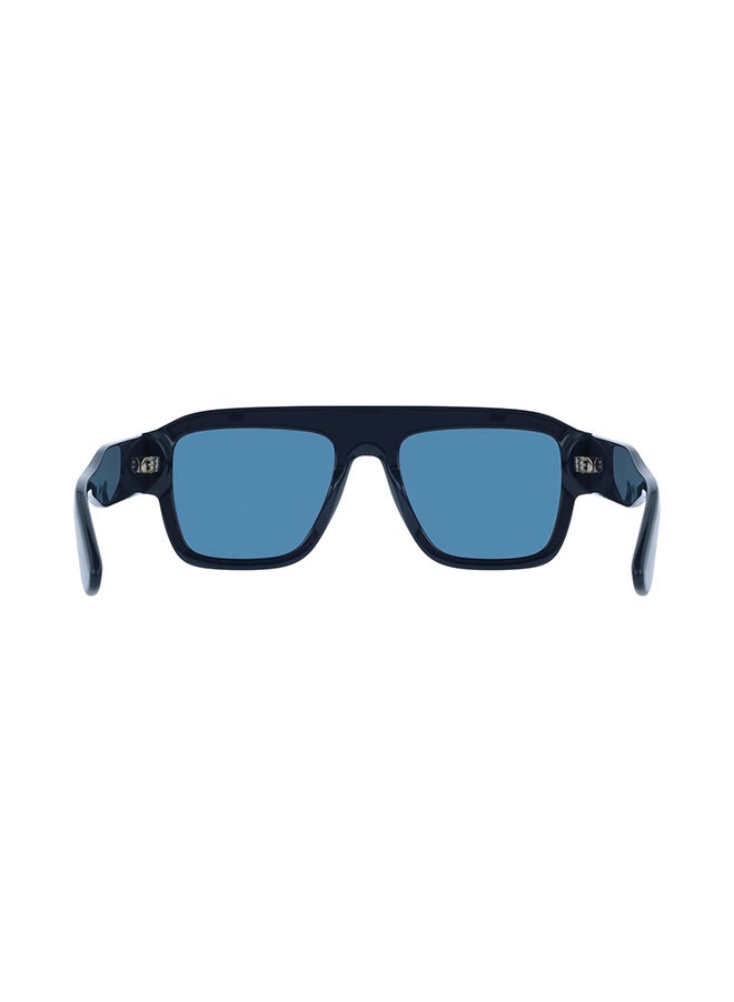 CALVIN KLEIN نظارات شمسية كاملة الإطار من أسيتات كالفن كلاين CK25509S 5420 (400) زرقاء - Image 3