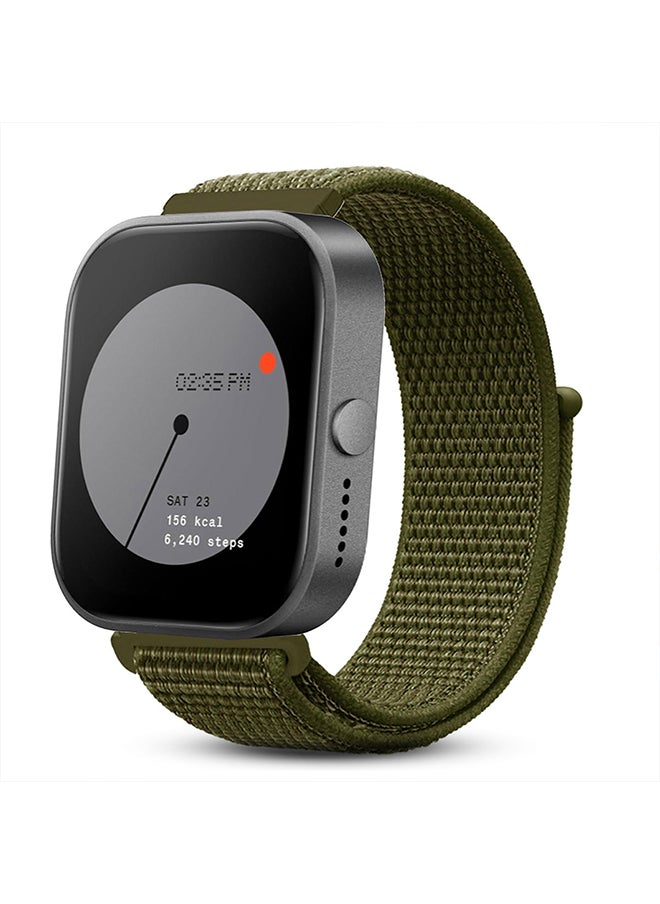 O Ozone Nylon Loop Sport Band For CMF by Nothing Watch Pro/Watch Pro 2 Watchband Bracelet, Replacement Bracelet Wristband Wrist Strap- Cargo Army Green  - Image 1