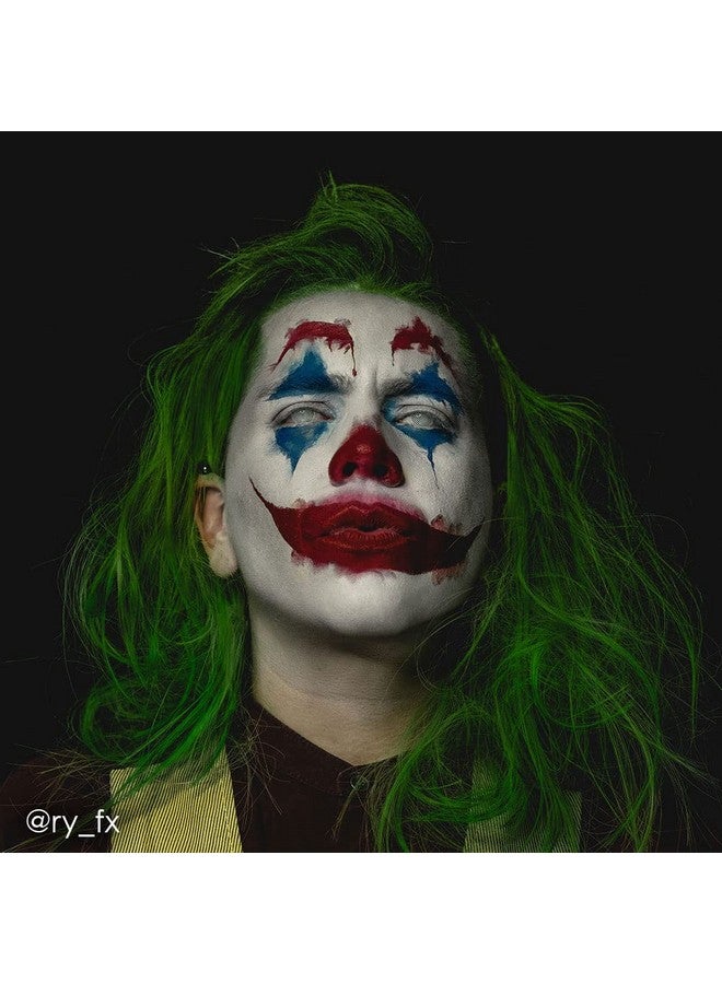 ميهرون كريم مكياج مهرون الأبيض الاحترافي لرسم الوجه | مكياج أبيض للمسرح والأفلام والتنكر والتمثيل الصامت | مكياج مهرج الهالوين (٦٥ غرامًا) - Image 5