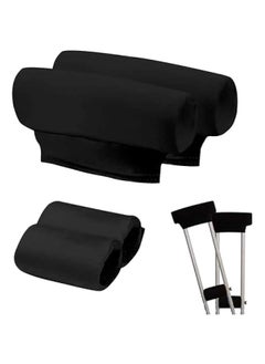 Arabest Underarm Crutch Padding Cover with Hand Grips for Comfortable Support - Crutch Cushion and Accessories  - Image 1