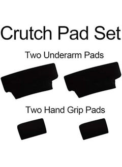 Arabest Underarm Crutch Padding Cover with Hand Grips for Comfortable Support - Crutch Cushion and Accessories  - Image 2