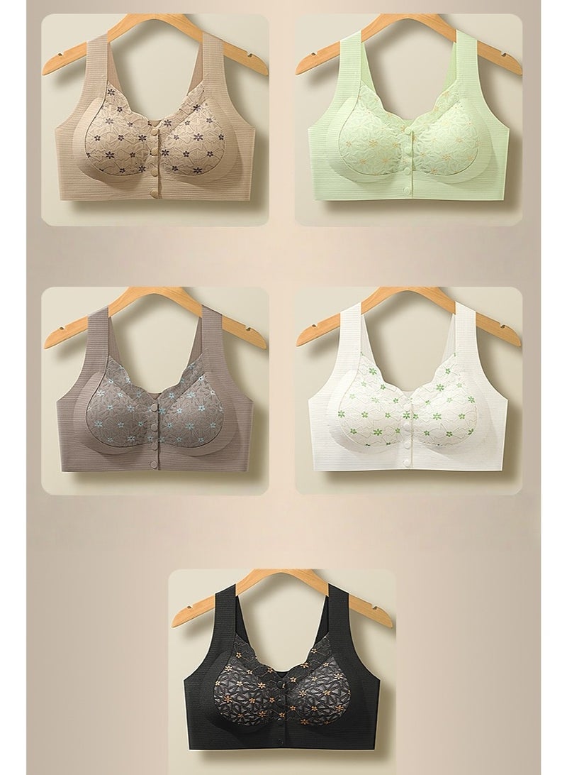 KUYING Brand New Comfortable Skin Friendly Breathable Bra Set Of 5  - Image 2