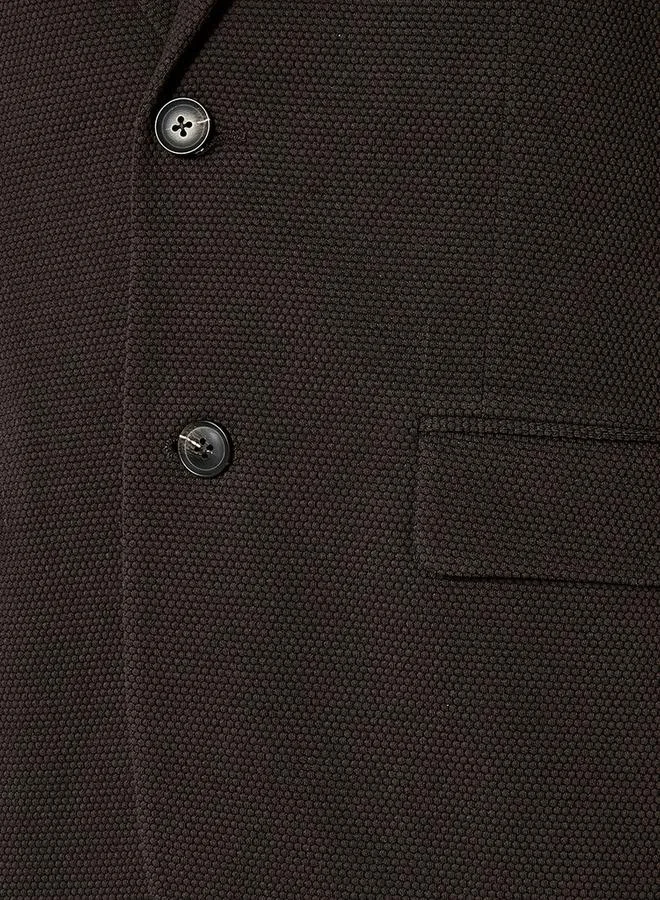 Splash FAV Men Regular Fit Notch Lapel Blazer