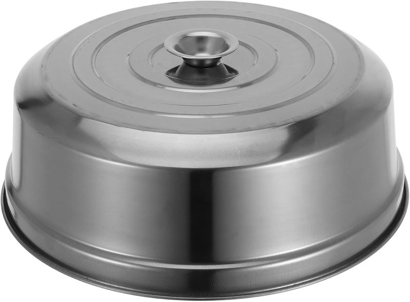 Stainless Steel Steamer Lid with Handle for Indoor Outdoor Cooking Versatile Protective Dome Cover for Steaming Pot Bbq Grill Restaurant Use - Image 1