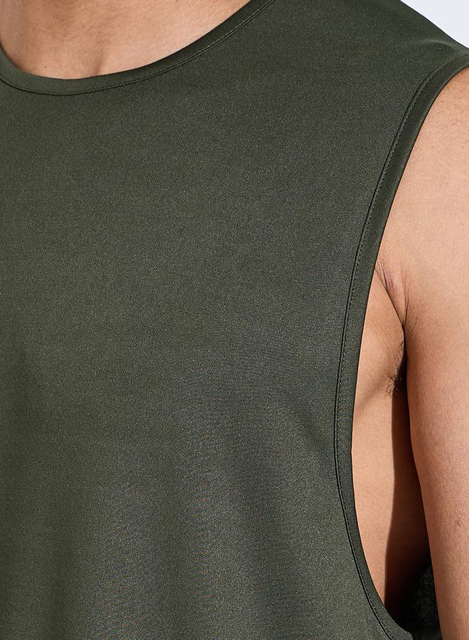 Styli Men Relaxed Fit Sleeveless Tank - Image 3
