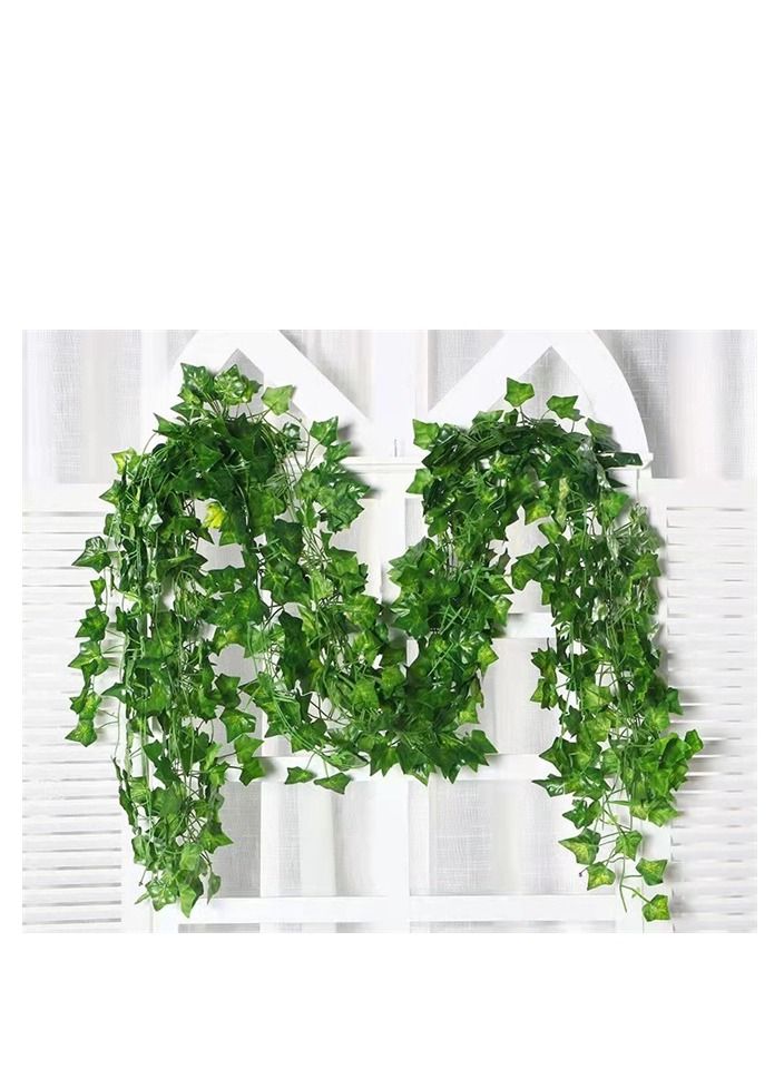 بلومنغ تايم 6-Piece Artificial Hanging Ivy Leaves Green 