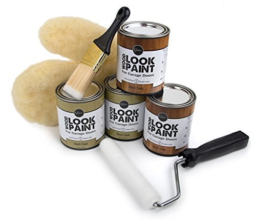 Giani Wood Look Paint Kit for Garage Doors (Red Oak) - Image 2