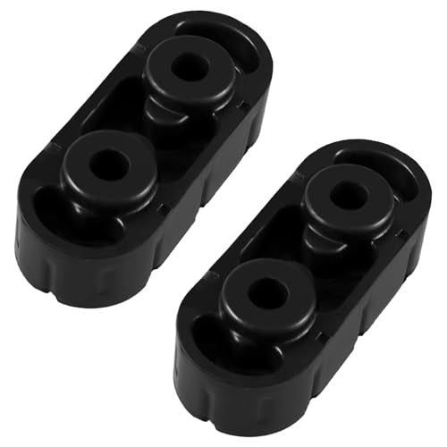 KPALAG 2PCS Exhaust Muffler Hanger Insulators Exhaust Insulator Hanger Compatible with Chevrolet Avalanche Colorado Express Silverado GMC Canyon Savana Sierra Yukon Replace#: 15740212 25956663 - Image 1