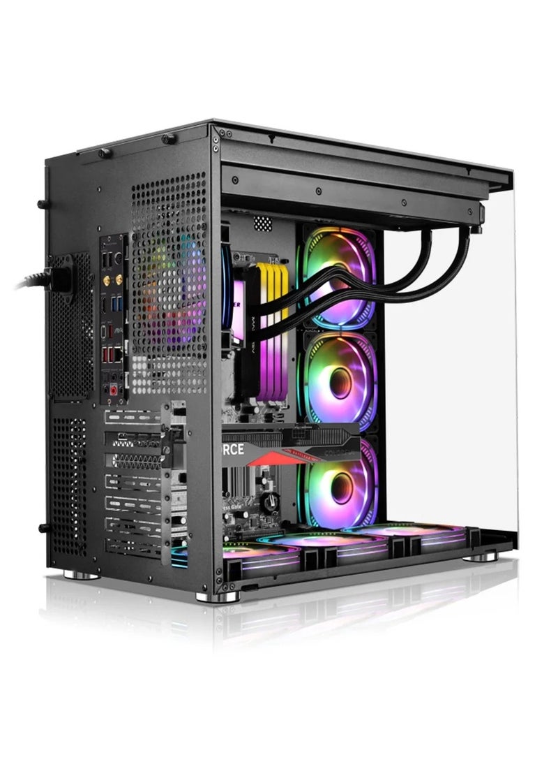 XANDER برج سطح المكتب للألعاب ومحطات العمل MAX AIR PC: AMD Ryzen 7 | GTX 1650 4GB رسومات | 16GB RAM | 1TB SSD NMVE/SATA | Windows 10 | جاهز للواي فاي - Image 4