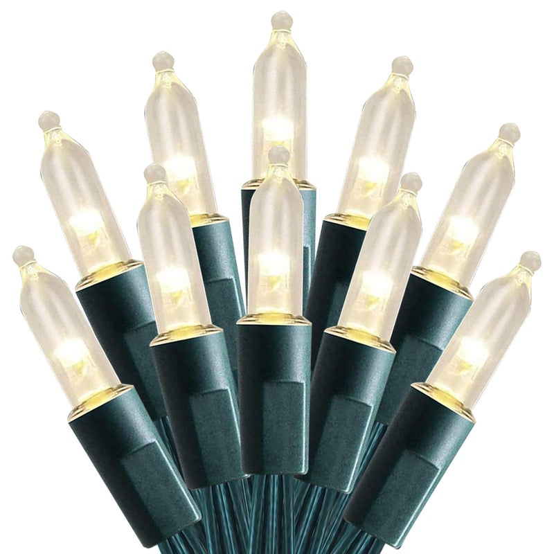 FUNPENY Battery Operated Christmas Clear Mini String Lights4 Pack Total 64FT 200LED Waterproof Fairy Lights with 8 Lighting Modes Xmas Decorations for Indoor Outdoor Garden Party Decor Warm White