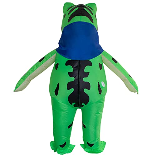 Stegosaurus Inflatable Costume Adult Frog Halloween Cute Animal Costumes Funny Blow Up Suit for Men Women Cosplay Party - Image 2