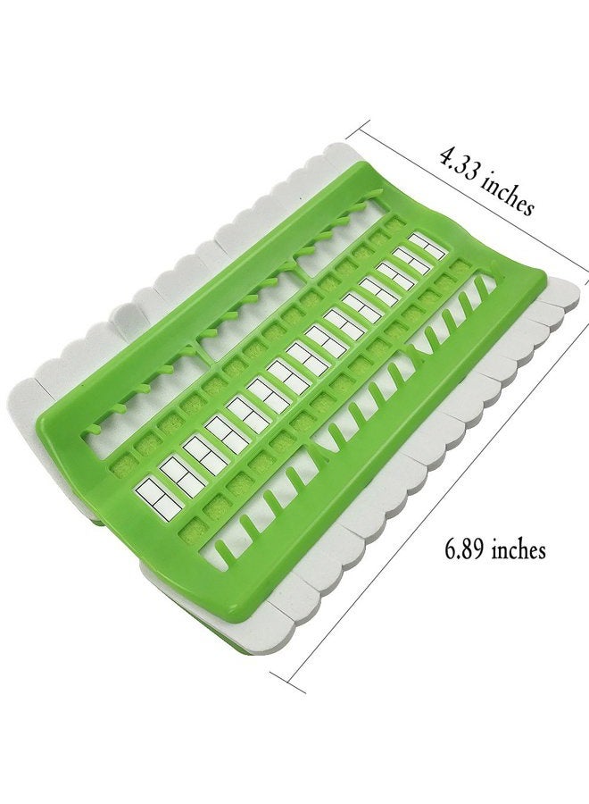 D&D Embroidery Floss Organizer, Plastic & Foam, 6.9 by 4.3 by 0.9 inches Large green DS2459 - Image 4