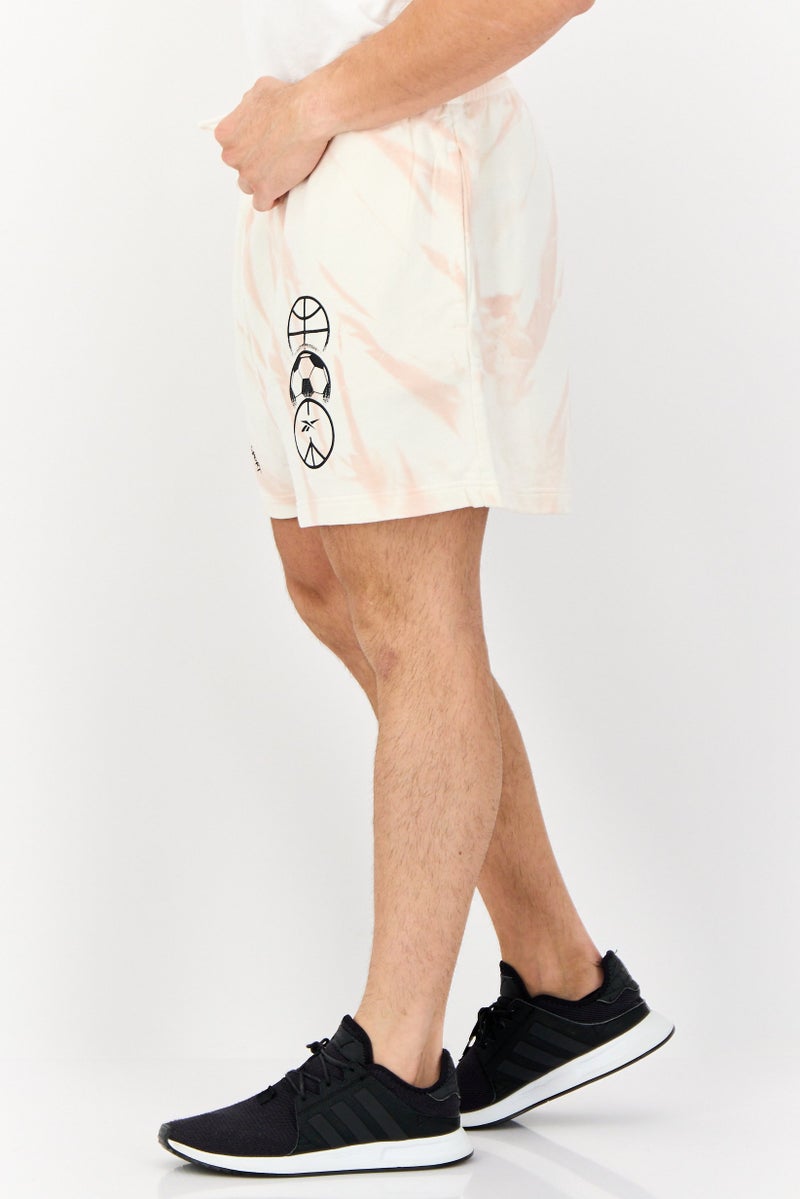 Reebok Men Sportswear Fit Outdoor Shorts, Off White - Image 4