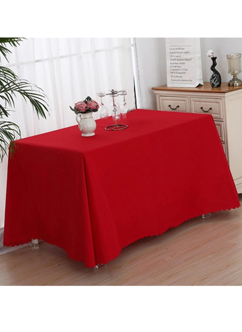 Rectangle Dining Table Cloth Polyester Tablecloth, Dining Table Cover Solid Color - pzsku/ZBD65473E5B3B2F08B572Z/45/_/1726089419/1b676450-9098-4039-ba6a-582cb8225f16